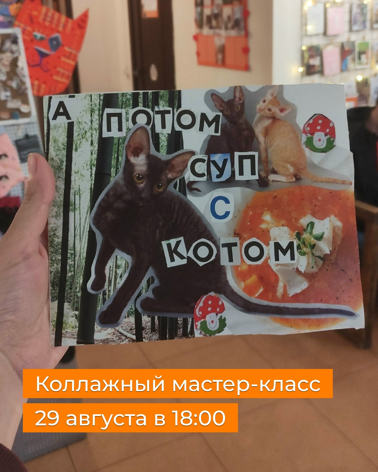 м
